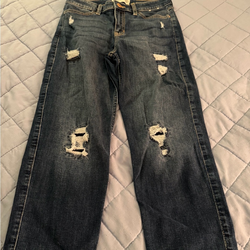 Abercrombie Kids High Rise Mom Jeans Girls 11-12